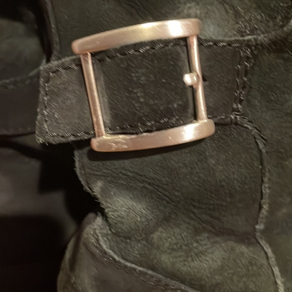 UGG Australia JANNIKA Black boots womens size 8 - Picture 8 of 13